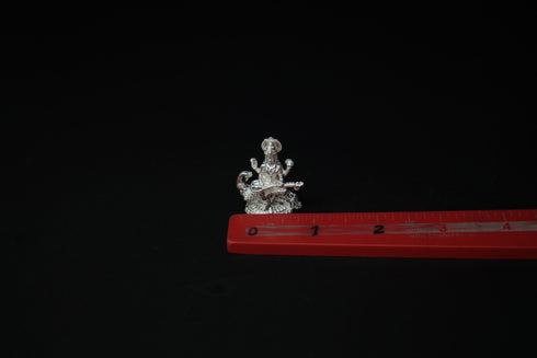 Pure Silver Saraswati Idol 22.52 grams